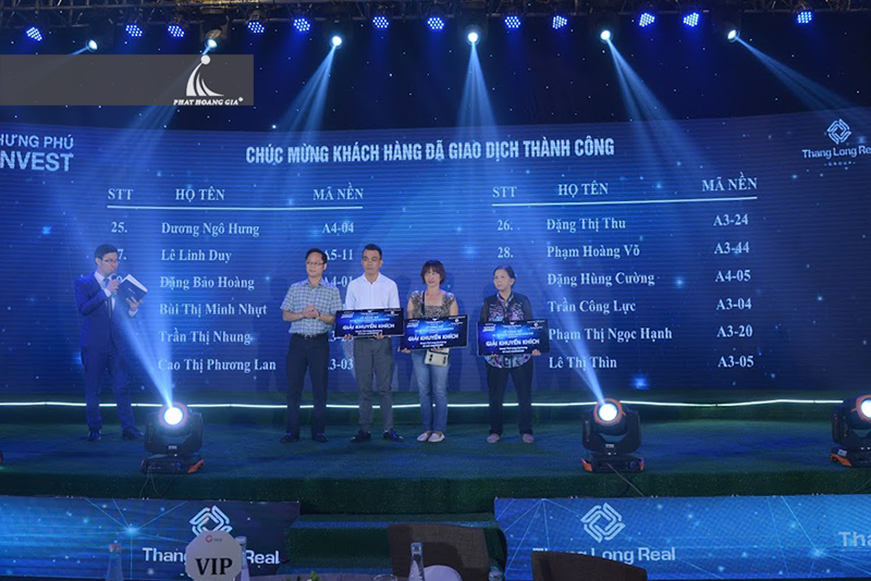 lễ công bố dự án thăng long home hung phu