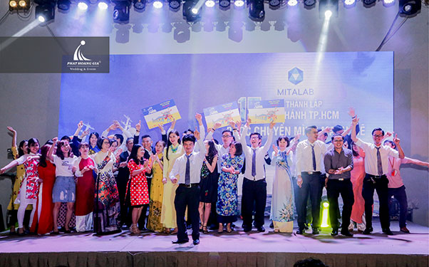 kỷ niệm 15 năm thành lập công ty minh tâm