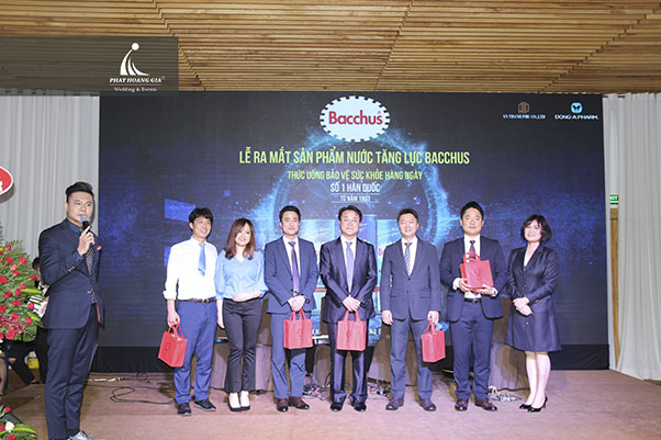 lễ ra mắt sản phẩm bacchus tại việt nam