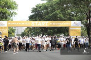 đi bộ cùng KB Fina