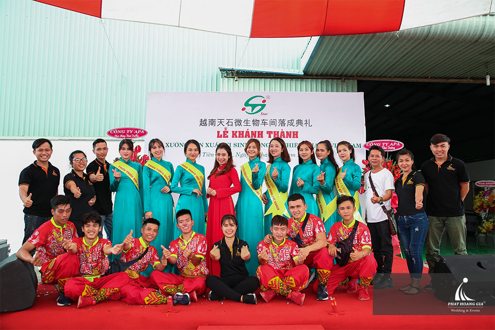 khánh thành nhà xưởng công ty thiên thạch