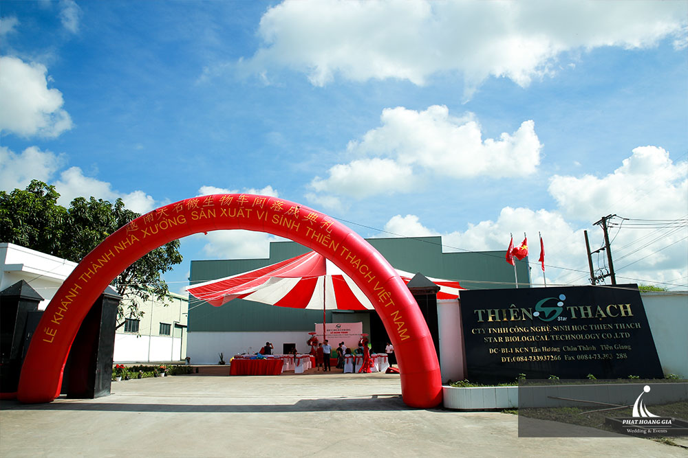 khánh thành nhà xưởng công ty thiên thạch