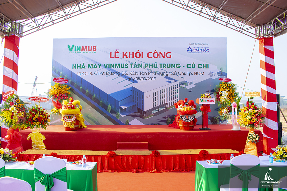 lễ khởi công nhà máy vinmus