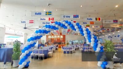 cổng sự kiện đẹp